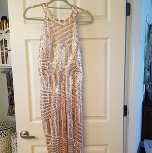 Gold/Champagne Body Suit